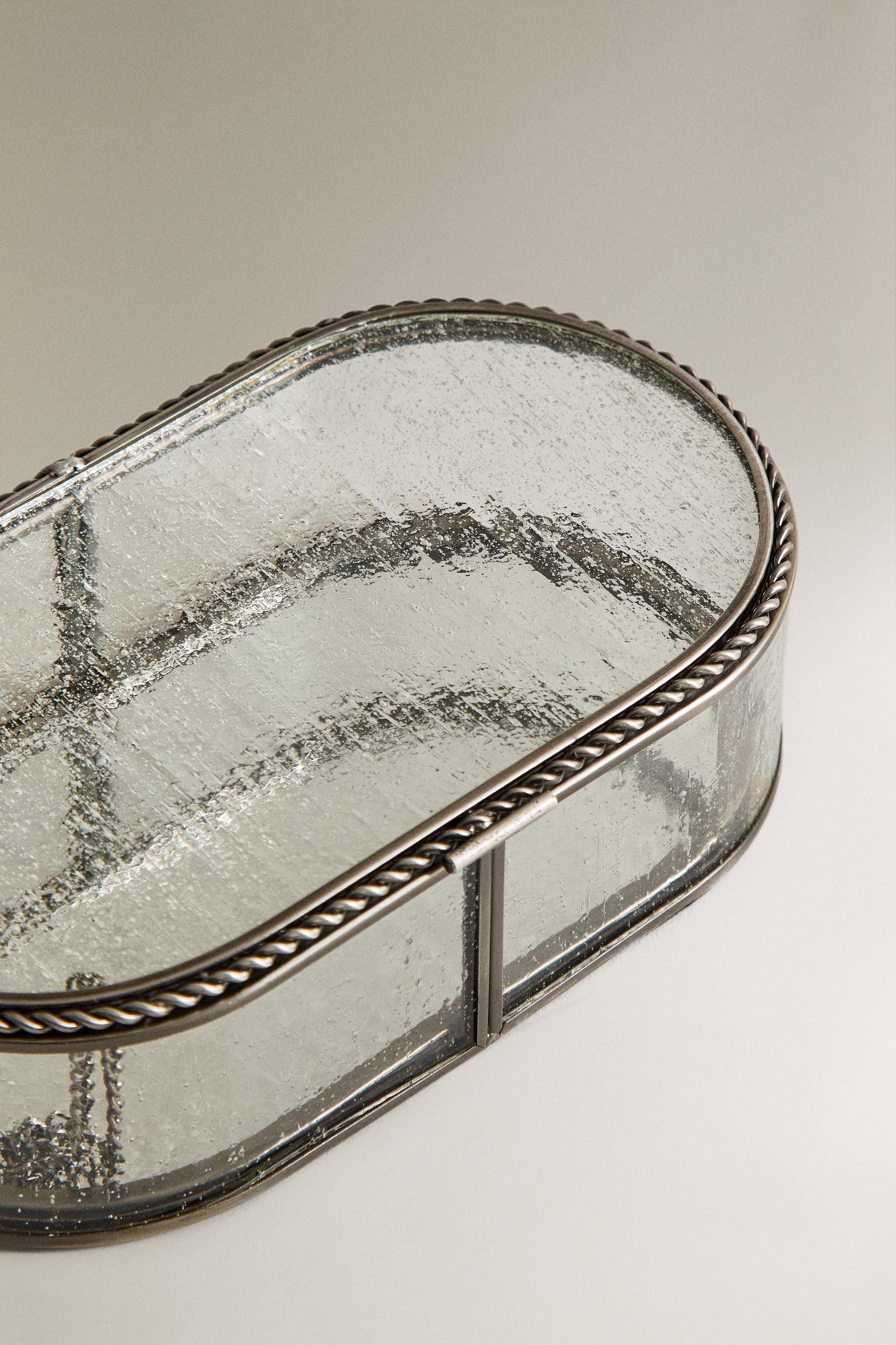 BOÎTE OVALE EN VERRE